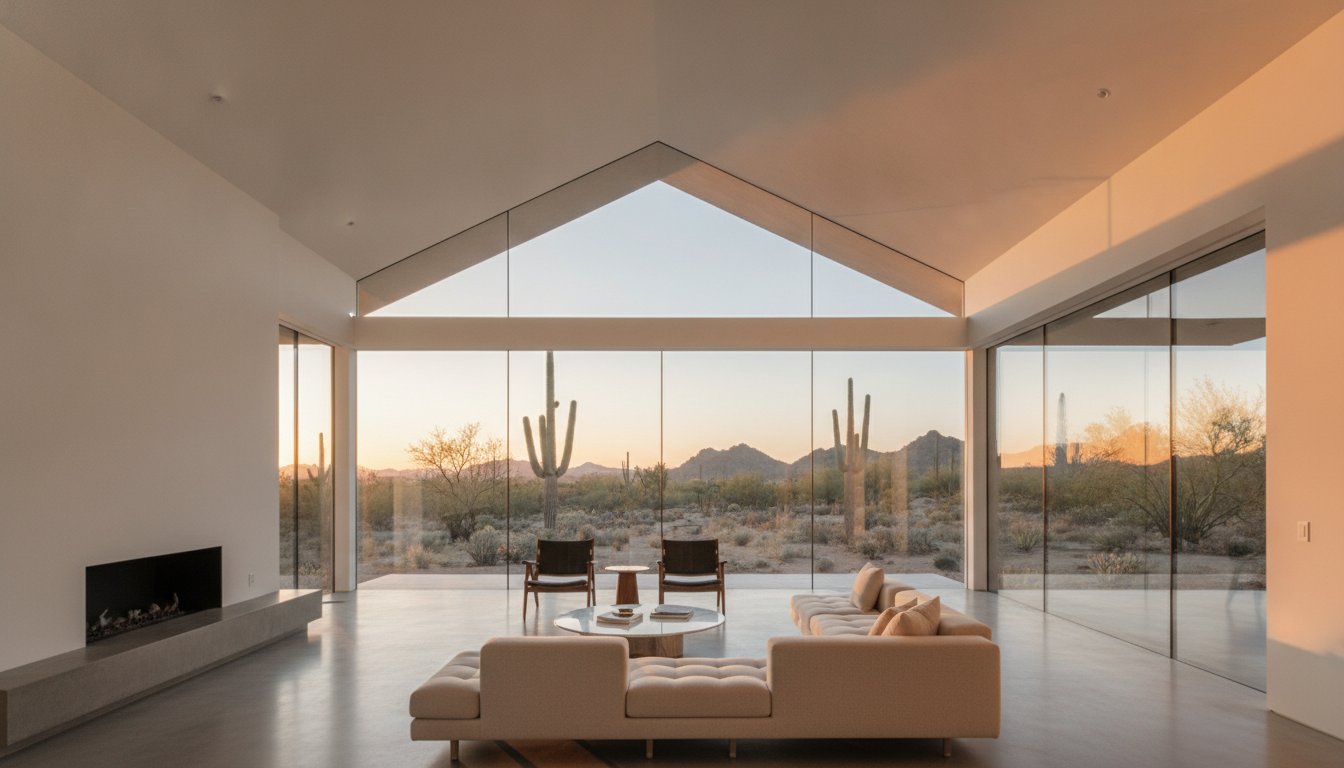 The Master’s Guide to Painting High Ceilings in Carefree, AZ (2026)