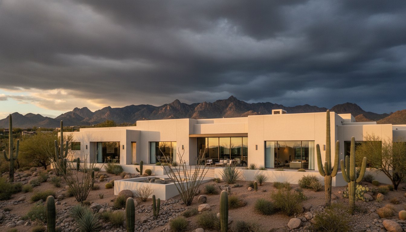 The Scottsdale Estate Owner’s Checklist: Stucco Crack Repair Before Monsoon Season