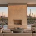 Exquisite Fireplace Transformation: Expert Faux Finish Painter for Scottsdale Estates