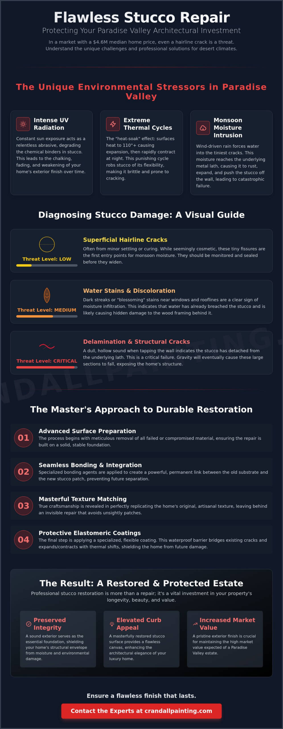 Paradise Valley Stucco Repair: The Master Craftsman’s Guide to Flawless Restoration
