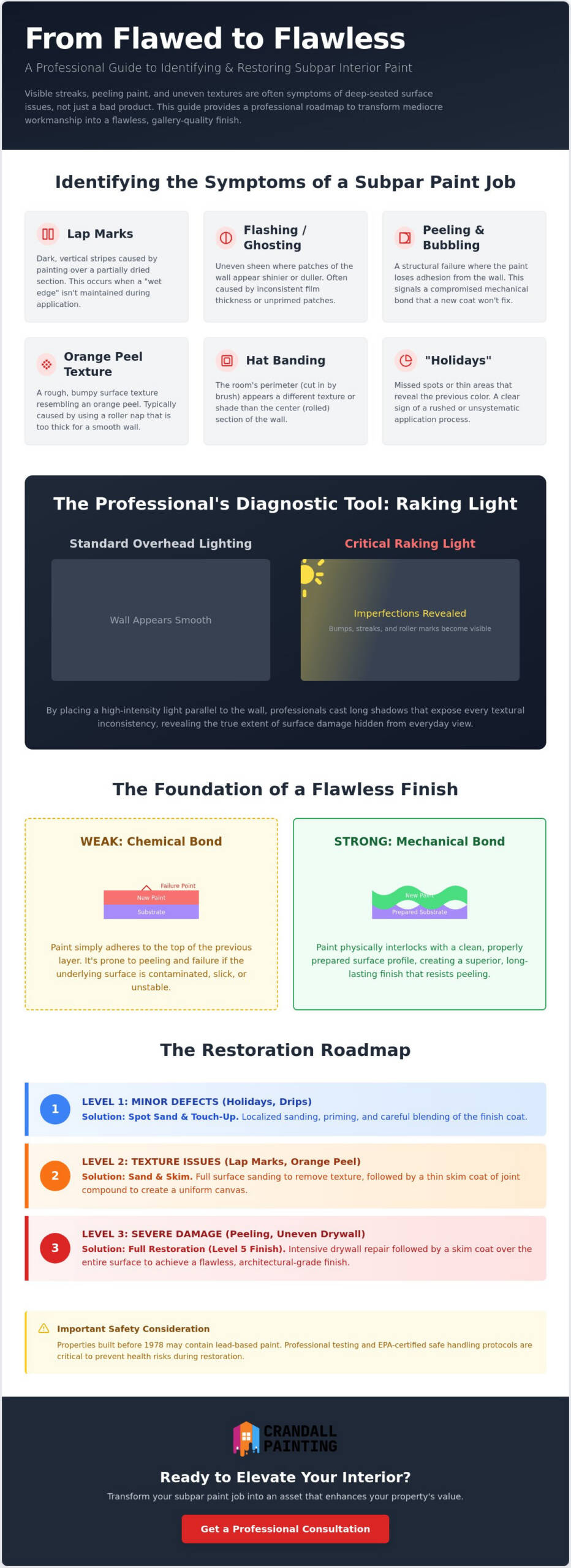 Fixing a Bad Paint Job on Interior Walls: The Professional Restoration Guide