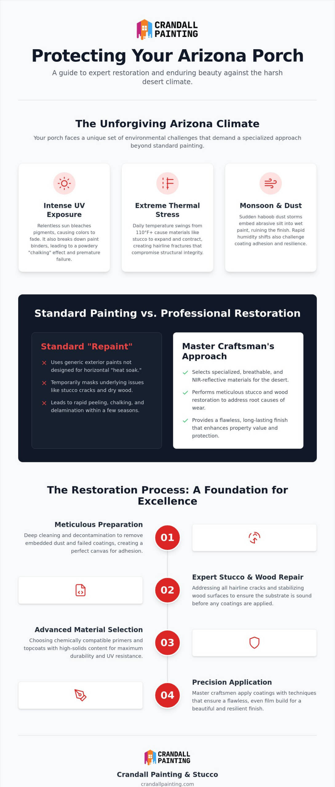 Phoenix Porch Painting: The Master Craftsman’s Guide to Desert Restoration