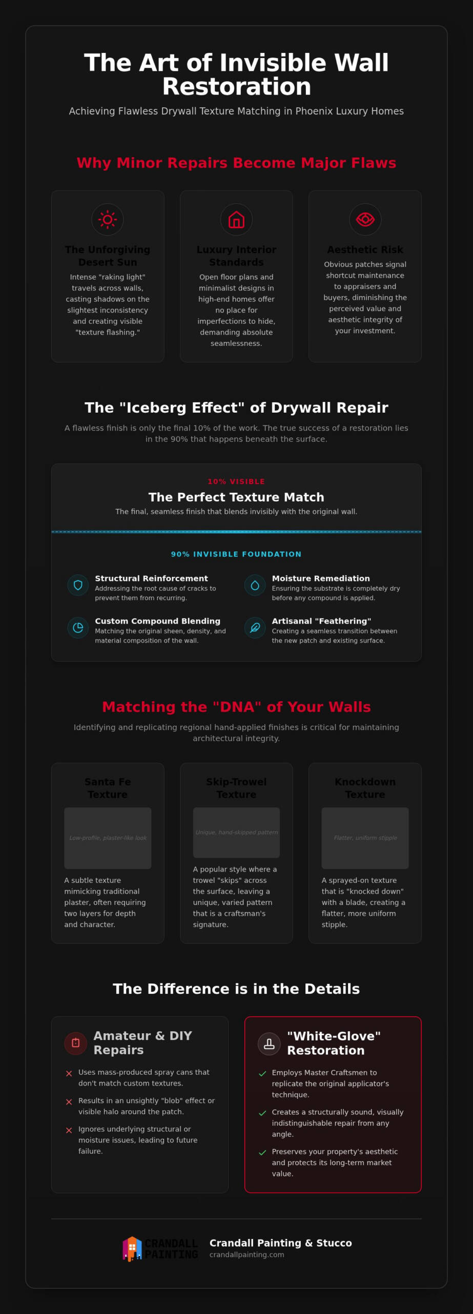 Expert Drywall Texture Matching in Phoenix: The Art of Invisible Restoration