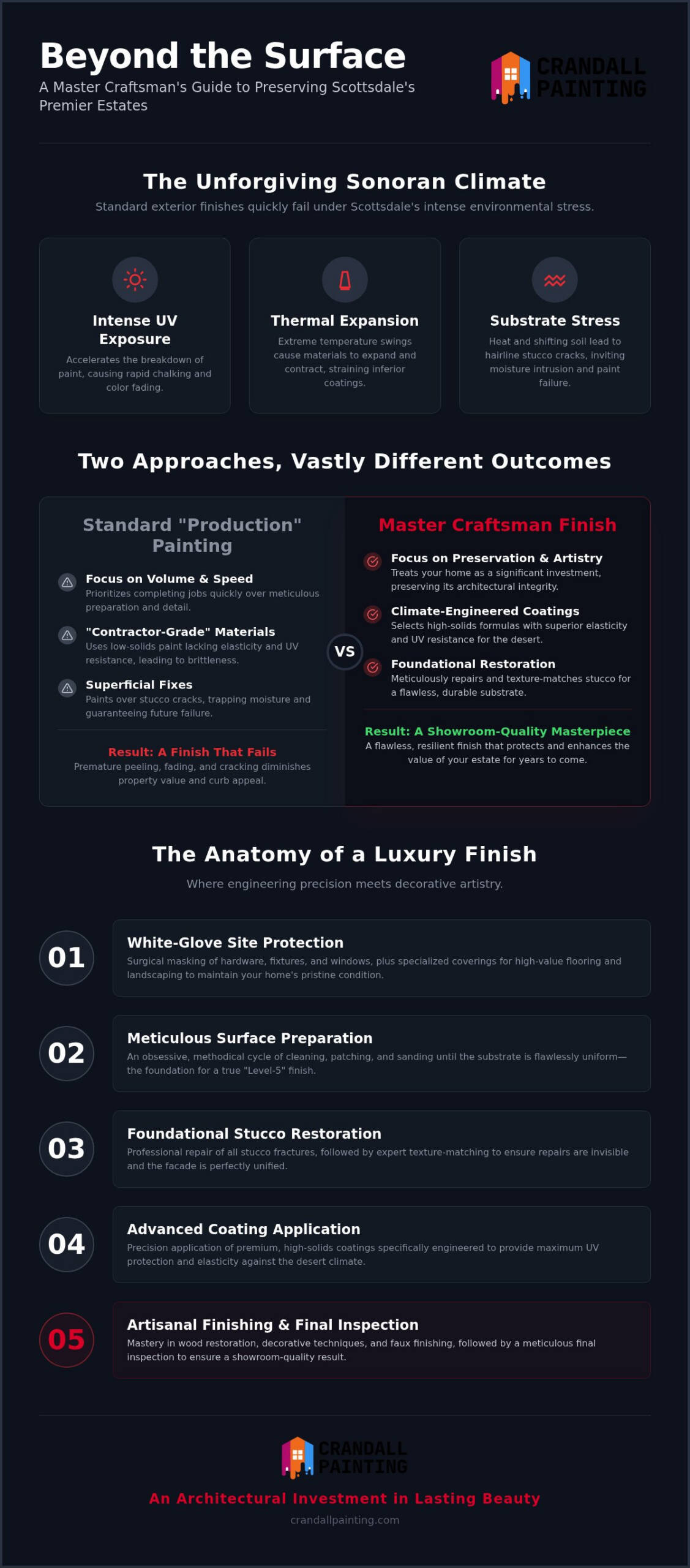 High-End Painting Contractors in Scottsdale: A Master Craftsman’s Guide to Luxury Restoration