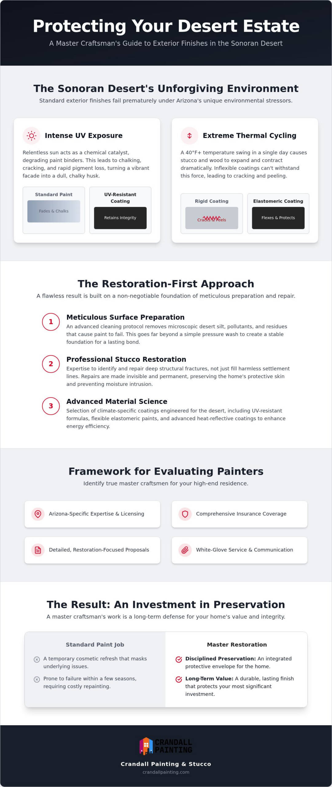 Exterior Painters Near Me: Selecting Master Craftsmen for Scottsdale and Phoenix Estates