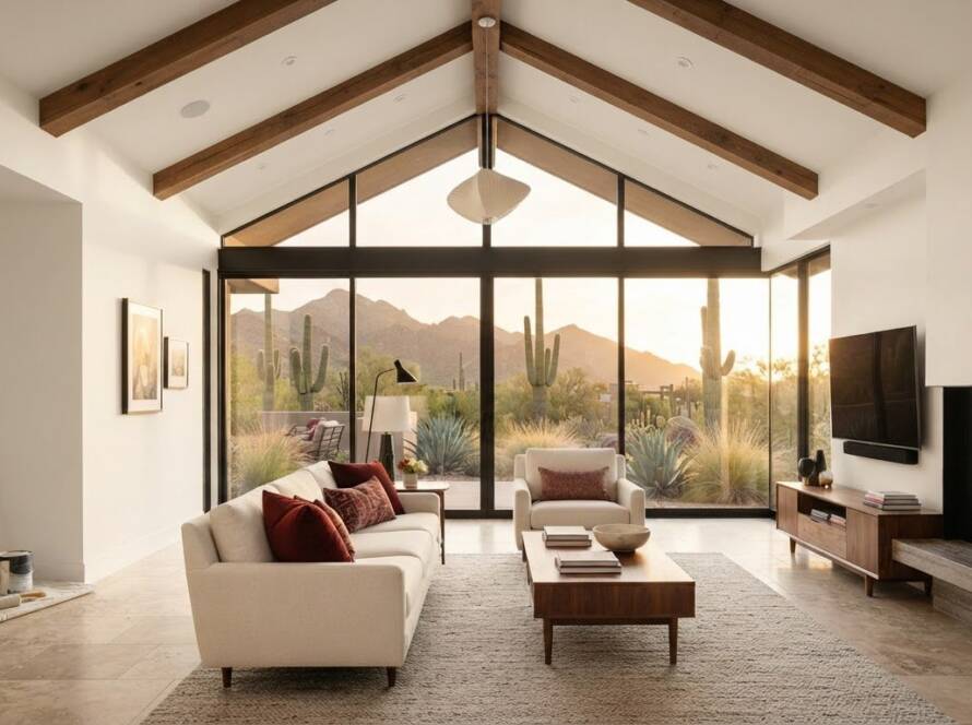 Painting Vaulted Ceilings in Scottsdale: Homeowner Guide