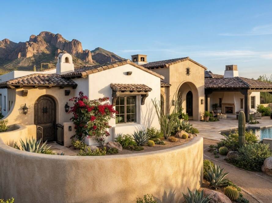 Stucco Repair for Spanish Style Homes in Carefree: Textures